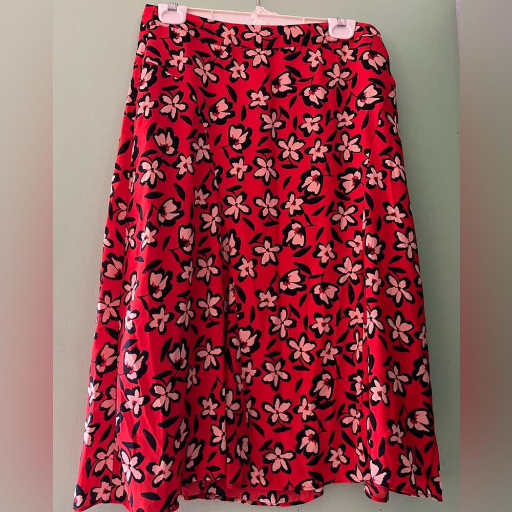 Who What Wear Floral Maxi Skirt Size 10